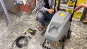 Karcher HD 6/15-4 Classic Máy phun rửa áp lực công nghiệp bền bỉ - mạnh mẽ và thẩm mỹ cao.