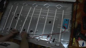 Hyundai H-LED50ET1002 Замена подсветки Убавляем ток подсветки TP.MS3686.PC821