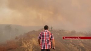 02092022 В Кувандыкском районе — сильнейший степной пожар