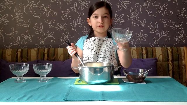 Пудинг. Молочно-ванильный.Пошаговый рецепт.Быстро и вкусно.(Эмилия)/Pudding.