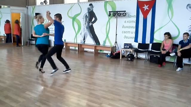 Reda | Сальса Нью-Йорк (средний уровень) | 1-й день семинаров смотреть онлайн