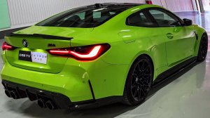 2022 BMW M4 Competition Обзор Немецкого спортивного автомобиля. Интерьер и экстерьер.