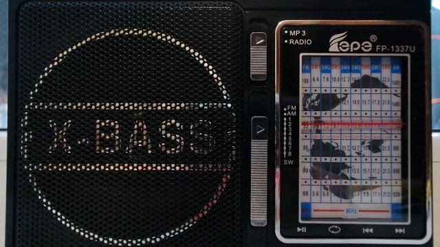 Приём Международного Радио Китая вечером 5 марта 2021 года, радиоприёмник FEPE FP-1337U смотреть онлайн