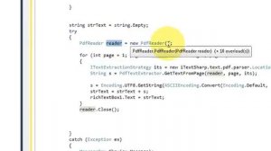 C# Tutorial 51:  Reading PDF File Using iTextSharp and show it in Textbox or RichTextbox