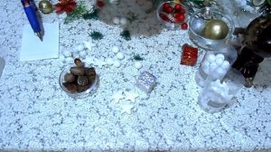 Новогодняя композиция для подсвечника