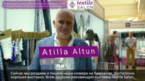 ÖZER ÖRME на выставке тканей Textile Salon