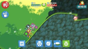 Bad Piggies - ANGRY BIRDS SCARE ZOMBIE PIG! CRASHING TO CRATE!