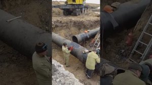 огневые врезки на газопроводе.