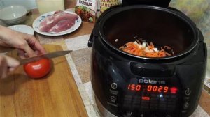 Домашние видео рецепты - тушеная свинина в мультиварке