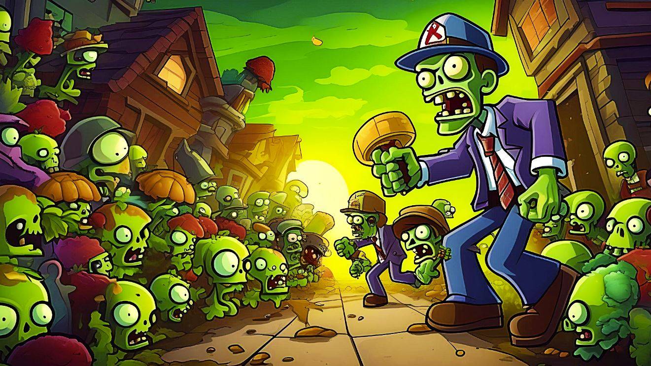 Plants VS Zombie 🌻🧟 #-#. ЧТО ЗА ЖЕСТЬ ЭТИ МИНИ-ИГРЫ ТО ???