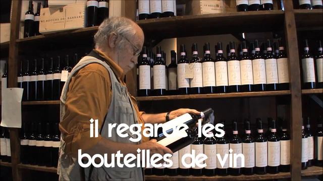 Французский язык для начинающих # Vocabulaire # il regarde les bouteilles de vin смотреть онлайн