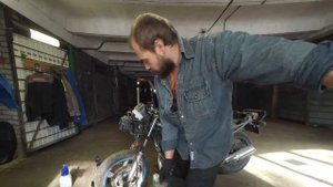 Yamaha Diversion XJ 600 S восстановление (часть 4) меняем масло и траверсу