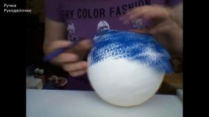 Как сделать НОВОГОДНИЙ ШАР из бумаги своими руками