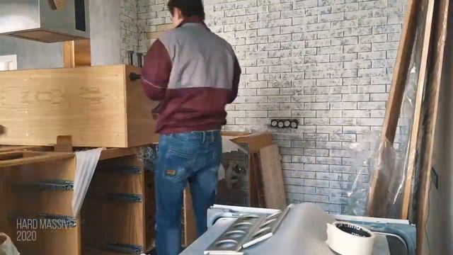 Кухня из камня и эпоксидной смолы / Kitchen epoxy wood смотреть онлайн