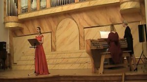 Varvara Komarovskaya (soprano), Ksenia Sviridenko (Organ) - A. Vivaldi, Psalm 126 - Nisi Dominus