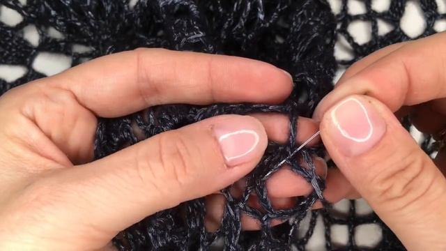 Лайфхак. Как спрятать очень короткий кончик нити смотреть онлайн