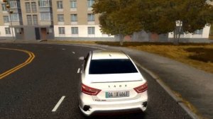 City Car Driving Simulator - Lada Vesta Sport