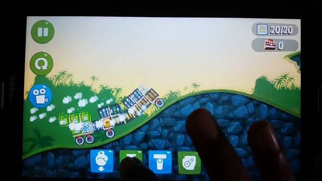 Batmobile 1989 in Bad Piggies.... смотреть онлайн