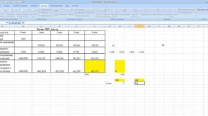 IRR расчет в Excel. Подбор параметра в Excel. Анализ что если в Excel