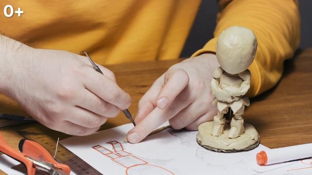 Лепим Колетт из Brawl Stars. Мастер класс как сделать фигурку бравла из скульптурного пластилина. смотреть онлайн