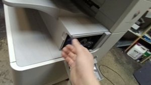 Canon ir 2520 ошибка "нет тонера, добавьте тонер, не крутится туба с тонером".