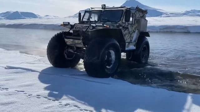 Весенняя поездка на озеро Майниц. Чукотка. смотреть онлайн