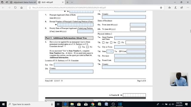 How to File I-485 ADJUSTMENT STATUS 4 HUSBAND & WIFE смотреть онлайн