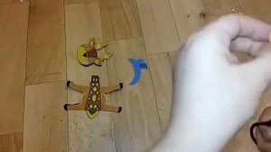 Мастерская Барни олень из картона коробки