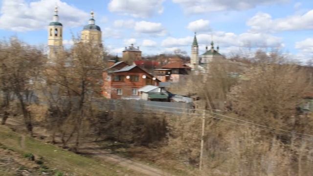 Серпухов. Соборная гора. Панорама смотреть онлайн