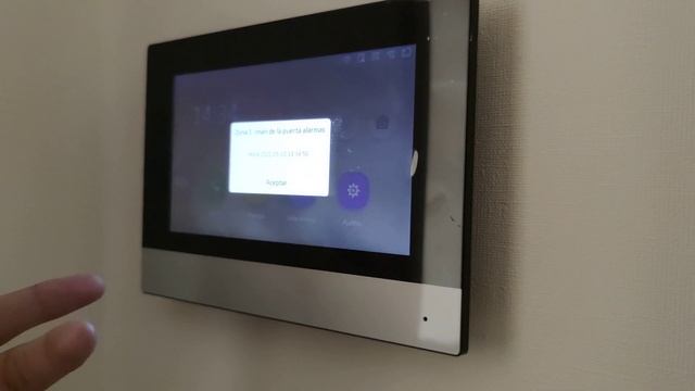 Funcionamiento de Alarma - Citófono Modelo Nuevo DS-KH6320-WTE1 смотреть онлайн