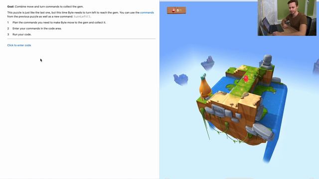 Swift Playgrounds на русском, 2 урок - Adding a new command смотреть онлайн