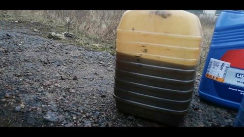 Промывка двигателя соляркой.Что произойдет!?