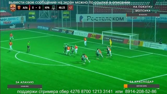 АЛАНИЯ - КРАСНОДАР 2. Прямая трансляция ФНЛ