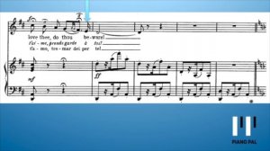 Habanera from Carmen, G. Bizet, Karaoke by Pianopal