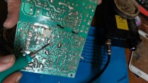 Паяльная станция JBC CD-2SE с ручкой 210, пример работы жала топорик 210018