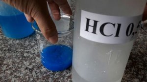 [Thí nghiệm - số 4] - CuSO4 + NaOH, Cu(OH)2 + HCl (copper (II) sulfate acts with sodium hydroxide)