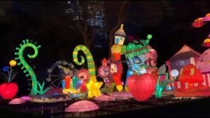 Dubai Garden Glow 2022 - The Largest Glow Park 4K