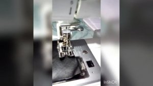 как шьёт лапка для кожи,нубука- верхний транспортер