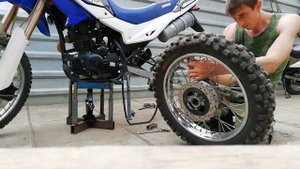 Irbis TTR 250R Замена спиц заднего колеса