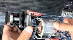 skil drill disassembly and contents
