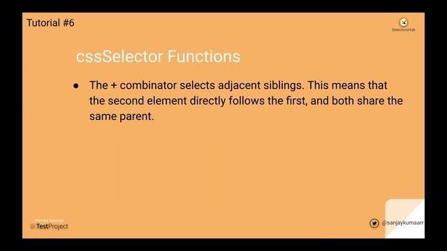 CSS Selector Crash Course | CSS Selector Tutorial For Beginner | SelectorsHub