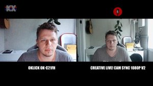 Web-камера Oklick OK-C21FH за 990 рублей. Достойное изображение и ужасный микрофон.