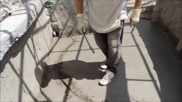 Изготовление дорожки из арт бетона под камень . для дома дачи смотреть онлайн