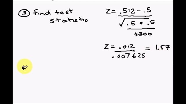 Hypothesis Test for a Proportion смотреть онлайн