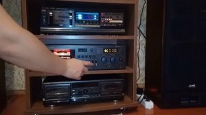 Кассетная Ретро дека Technics 673  1978 год. Вып.