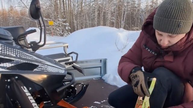 Еду за новым снегоходом/Самодельный продал смотреть онлайн