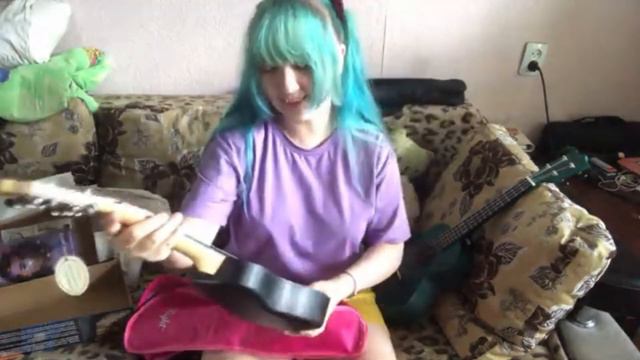 Сбылась мечта Дибила💙Новая укулеле смотреть онлайн