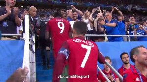 Церемония награждения Евро 2016 финал 2016 год футбол Португалия - Франция