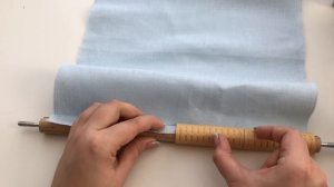 163  Как ровно запялить ткань в раму с клипсами