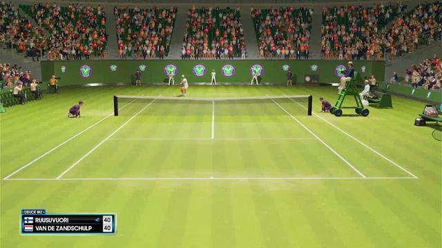 Emil Ruusuvuori      vs   Botic Zandschulp    | 🏆 ⚽ Wimbledon 2022  Round 1     (06/30/2022) 🎮
